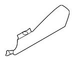 LR177249 - Body: Lower Molding for Land-Rover Image