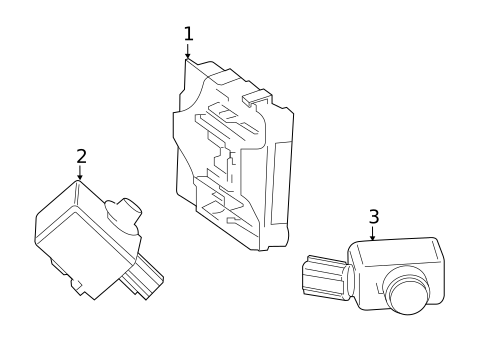 Keyless Entry Components for 2022 Toyota RAV4 #1