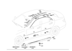 2046907982 - Trim and Lining: Water Deflector for Mercedes-Benz Image