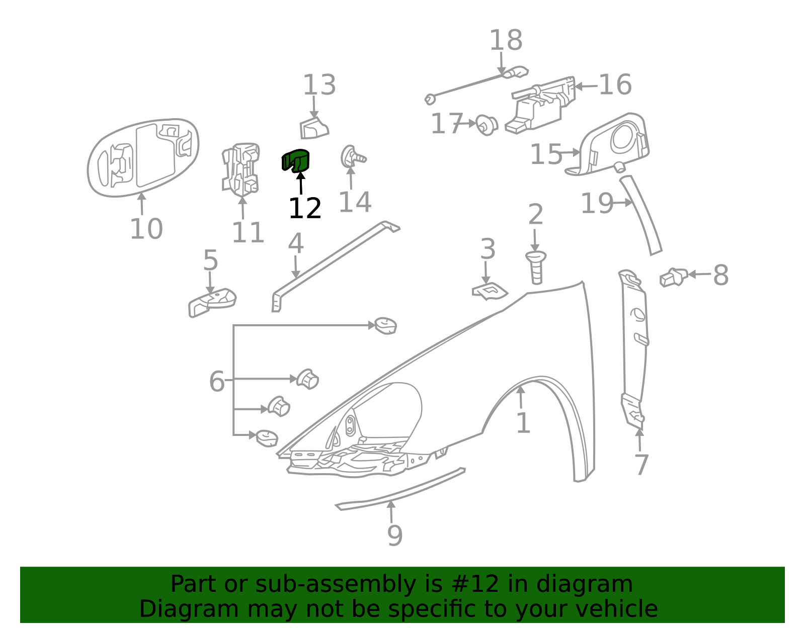 1997-2013 Porsche Fuel Door Spring 997-504-711-00 | Parts