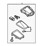58843WB007 - Body: Shift Panel for Scion: iA | Toyota: Yaris, Yaris iA Image