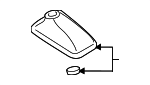 58808WB005 - Body: Shift Boot for Scion: iA | Toyota: Yaris, Yaris iA Image