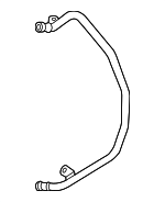 4G0121485AB - Cooling System: Water Inlet Pipe for Audi: A6, A6 Quattro Image