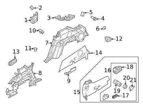 Console for 2018 Lincoln MKT #1