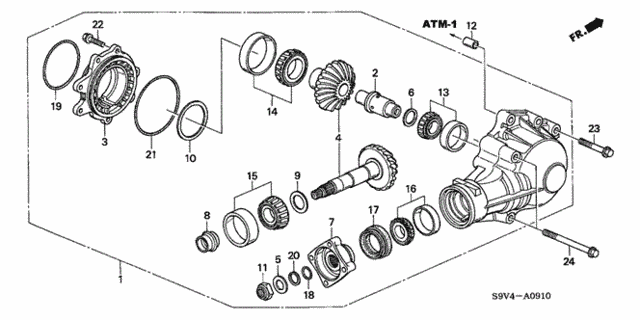 AT Transfer (-'05) for 2005 Honda Pilot #0