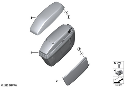 Luggage System for 2024 BMW-Motorrad R 1250 RT #6