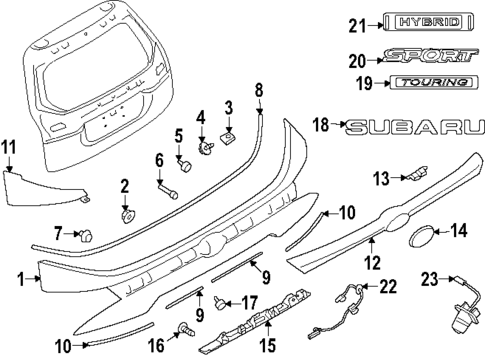 Parking Aid for 2025 Subaru Forester #1