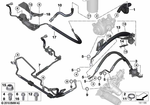 32416785419 - Steering: Suction Pipe for BMW Image
