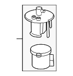 7702452180 - Fuel System: Suction Case for Scion: xD | Toyota: Yaris Image