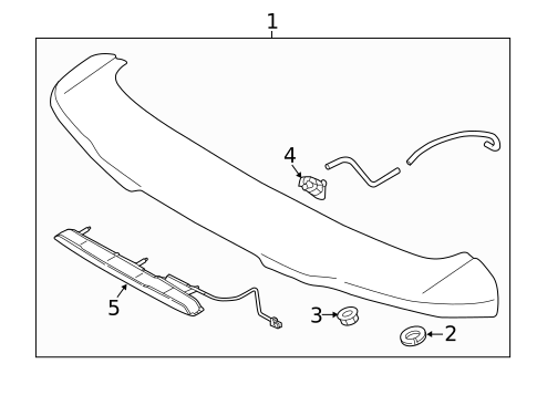 Spoiler for 2018 Kia Sedona #0