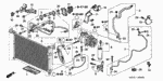 80285S5AA00 - Body/Air Conditioning: HOLDER for Honda Image