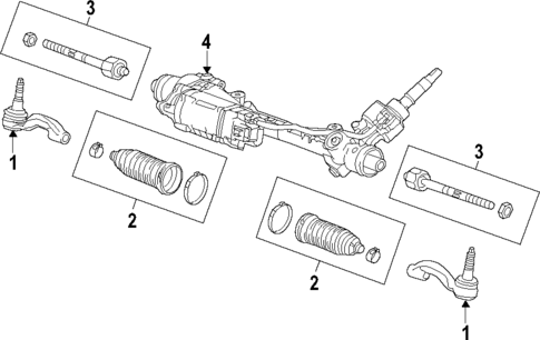 Steering Gear & Linkage for 2019 Buick Regal Sportback #1