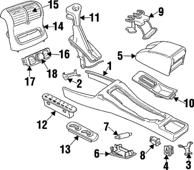 9105189 - : Cup Holder for GM Image