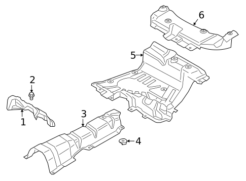Heat Shields for 2023 Ford Transit Connect #0