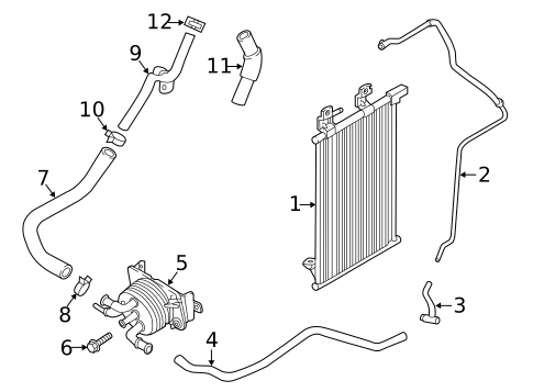 Hoses & Pipes for 2018 Nissan TITAN XD #0