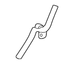 14053EZ30A - Cooling System: Inlet Tube for Nissan: NV2500, NV3500, TITAN, TITAN XD Image