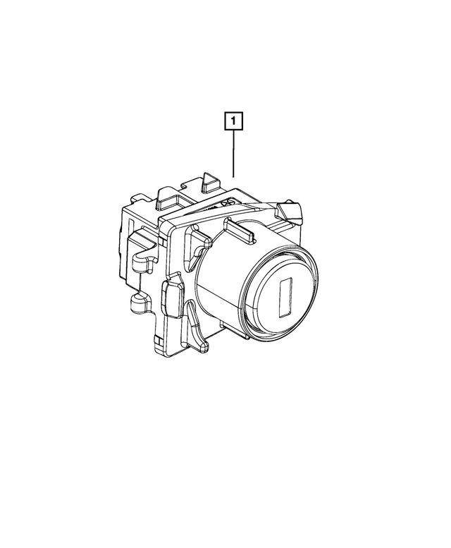 68519266AA - : Door Lock Assembly Cylinder for Mopar Image