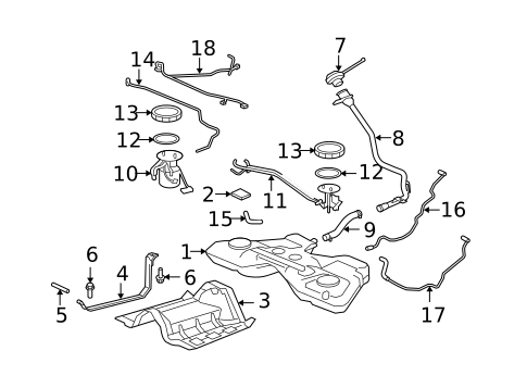 Fuel System Components for 2021 Jaguar XF #2