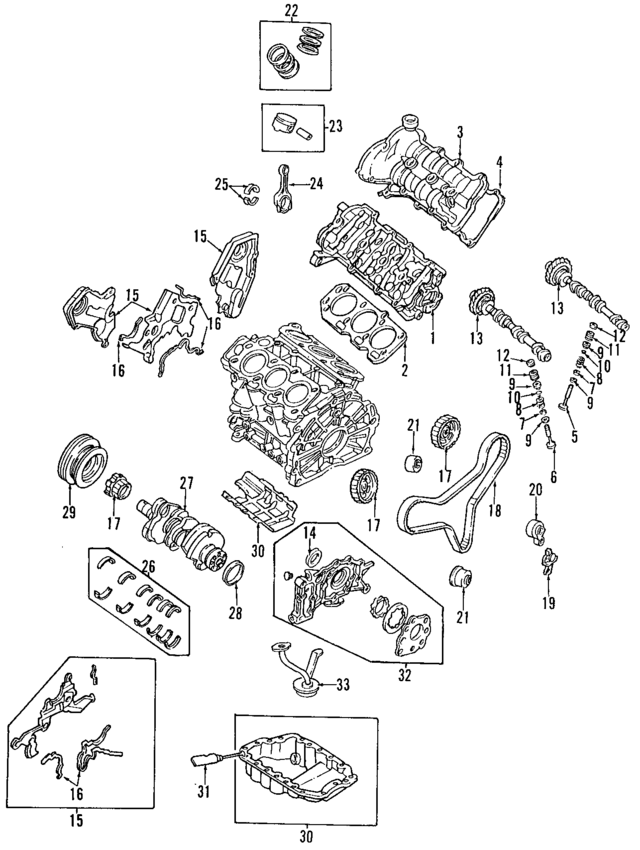 KJ0112420E - Unclassified: Camshaft for Mazda: Millenia Image