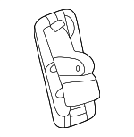 84266480 - Body: Anchor Cover for Cadillac: Escalade, Escalade ESV | Chevrolet: Suburban, Tahoe | GMC: Yukon, Yukon XL Image