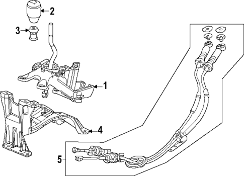 Gear Shift Control for 2023 Acura Integra #0