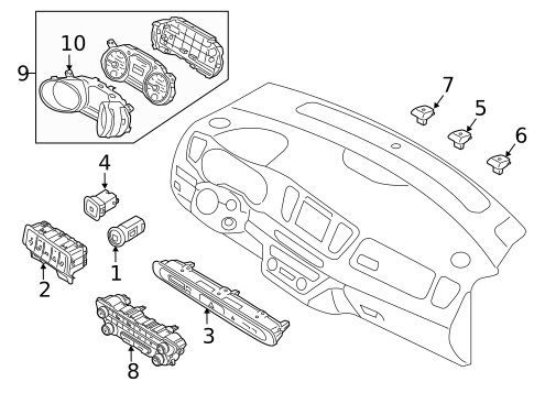 Ignition Lock for 2015 Kia Sedona #1