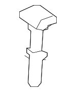 7193147010C0 - Body: Headrest Guide for Scion: iM, iQ | Toyota: Avalon, Corolla, Corolla iM, Highlander, Land Cruiser, Prius C, Prius V, Sienna, Tacoma, Tundra, Venza, Yaris Image