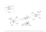 2124109106 - : Propeller Shaft for Mercedes-Benz Image
