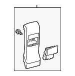 5890347030G0 - Body: Rear Panel Assembly for Toyota: Prius V Image