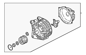 6E903024L - Electrical: Alternator for Audi Image