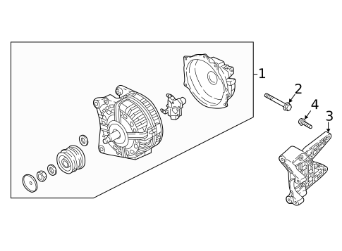 Alternator for 2024 Audi RS5 #0