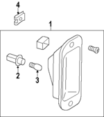 8973109520 - Body: Bulb for Isuzu Image