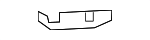 58369WAA01 - : 2020-2024 Toyota GR Supra - Side Reinforced Bracket for Toyota: GR Supra Image