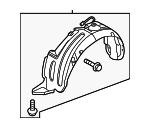 868124D002 - : Fender Liner for Kia: Sedona Image