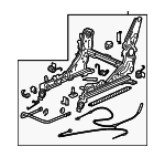 81310TYAA22 - Body: Seat Adjuster for Acura Image