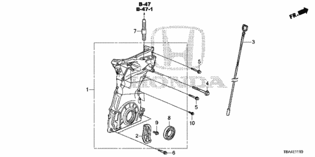 Chain Case (1.5L) for 2016 Honda Civic #0