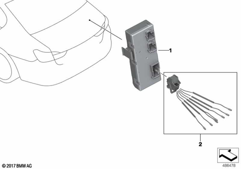 Control Units, Modules, Sensors for 2020 BMW BMW ALPINA XB7 #11