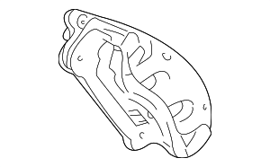 BRCF67 - : Caliper Assembly - Brake - Less Pad for Lincoln: LS Image