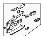 823033Q0909RA - : 2011-2014 Hyundai Sonata - Door Trim Panel for Hyundai: Sonata Image
