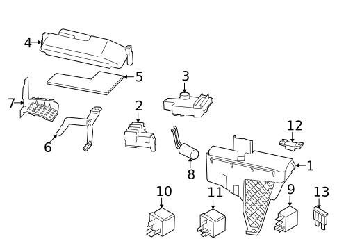 Electrical Components for 2007 Volvo V70 #1