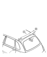 ZW65TZZAC - : Liftgate Spoiler for Mopar Image
