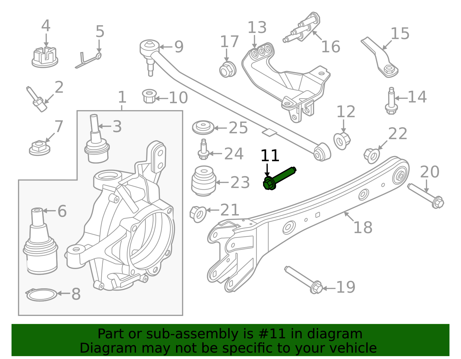 w706345s439 - Ford Track Bar Bolt | Levittown Ford Parts