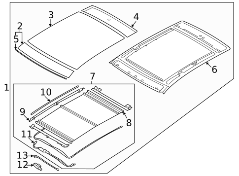 Sunroof for 2024 Hyundai Ioniq 5 #0