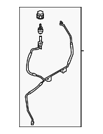 YF38585 - HVAC: Motorcraftâ„¢ Front AC Tube for Ford Image