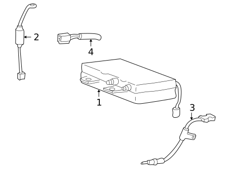 Antenna & Radio for 2004 Hyundai XG350 #0
