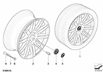 36146792829 - : Screw-In Valve Rdc for BMW Image