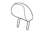 81140STKA01ZA - Body: Headrest for Acura: RDX Image