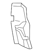 3B0868474A - Body: Impact Pad for Volkswagen Image