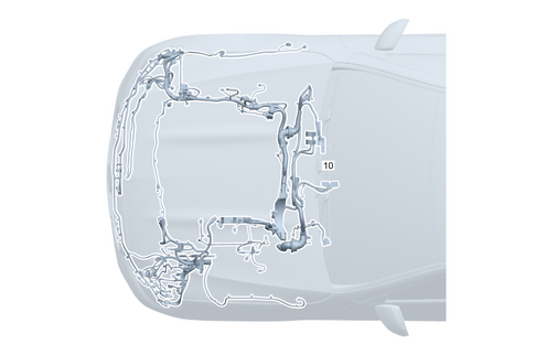 Engine Cable Harness, Body Mounted for 2021 Mercedes-Benz CLA35 AMG #0
