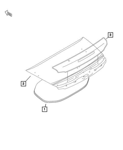 Weatherstrips and Seals for 2018 Fiat 124 Spider #2